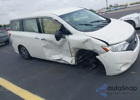 2016 Nissan Quest S из США, поврежденный, VIN JN8AE2KP6G9155092